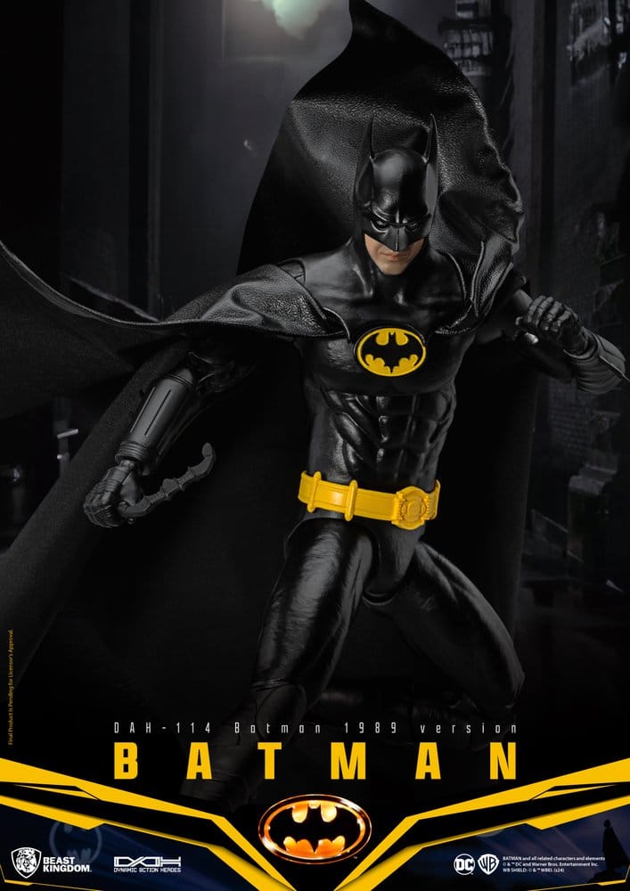 DC Comics Dynamic 8ction Heroes Figurine Batman 1989 Version Standard 21 cm