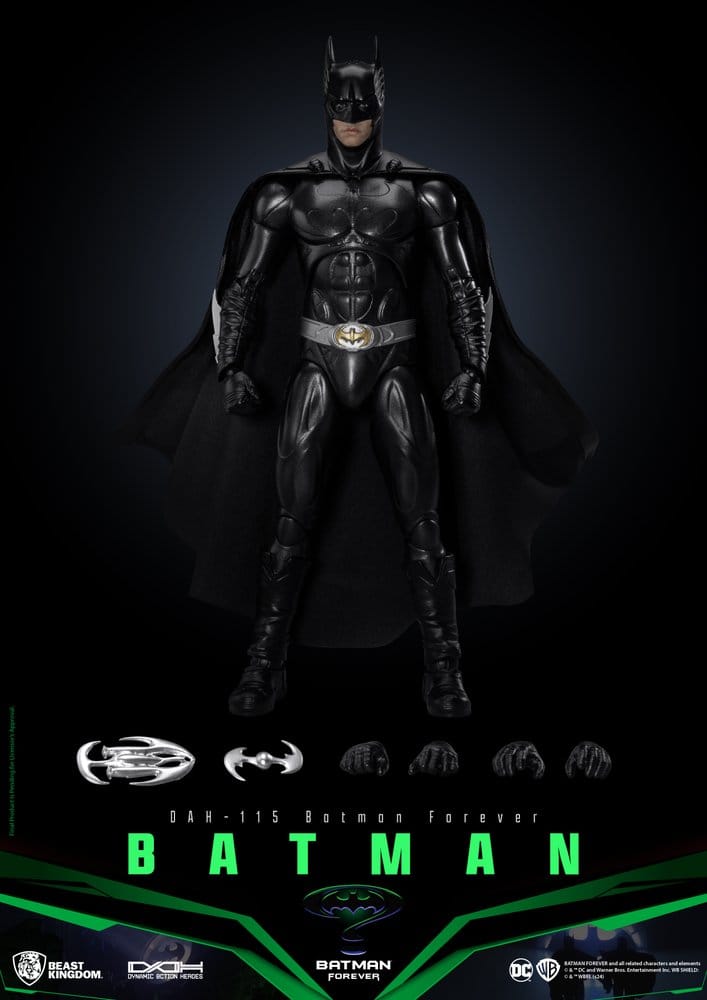 DC Comics Dynamic 8ction Heroes Figurine Batman (Batman Forever) 21 cm