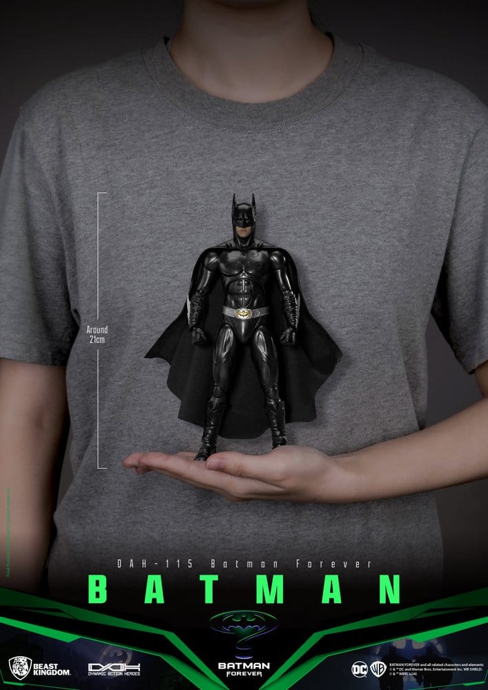 DC Comics Dynamic 8ction Heroes Figurine Batman (Batman Forever) 21 cm