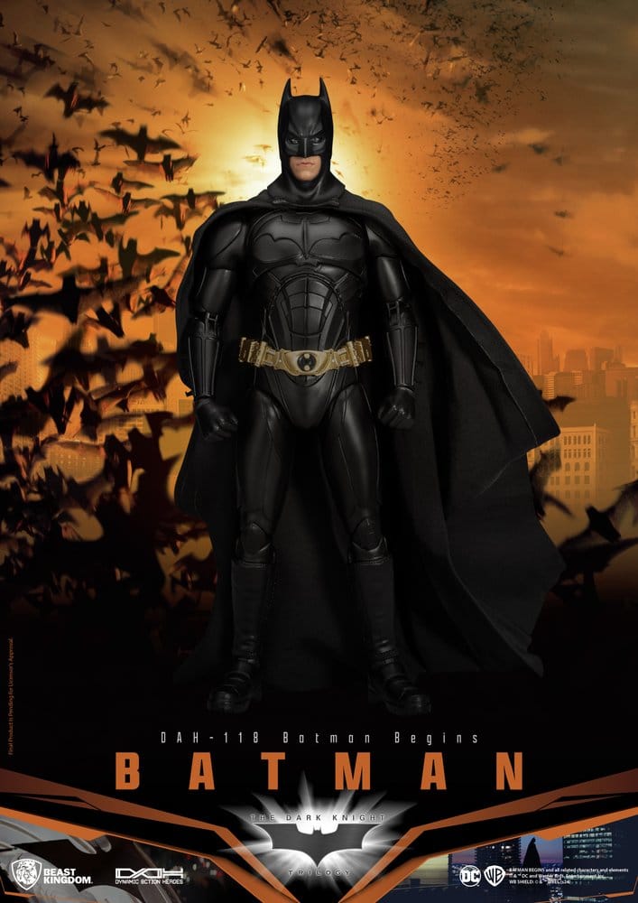 DC Comics Dynamic 8ction Heroes Figurine Batman (Batman Begins) 21 cm
