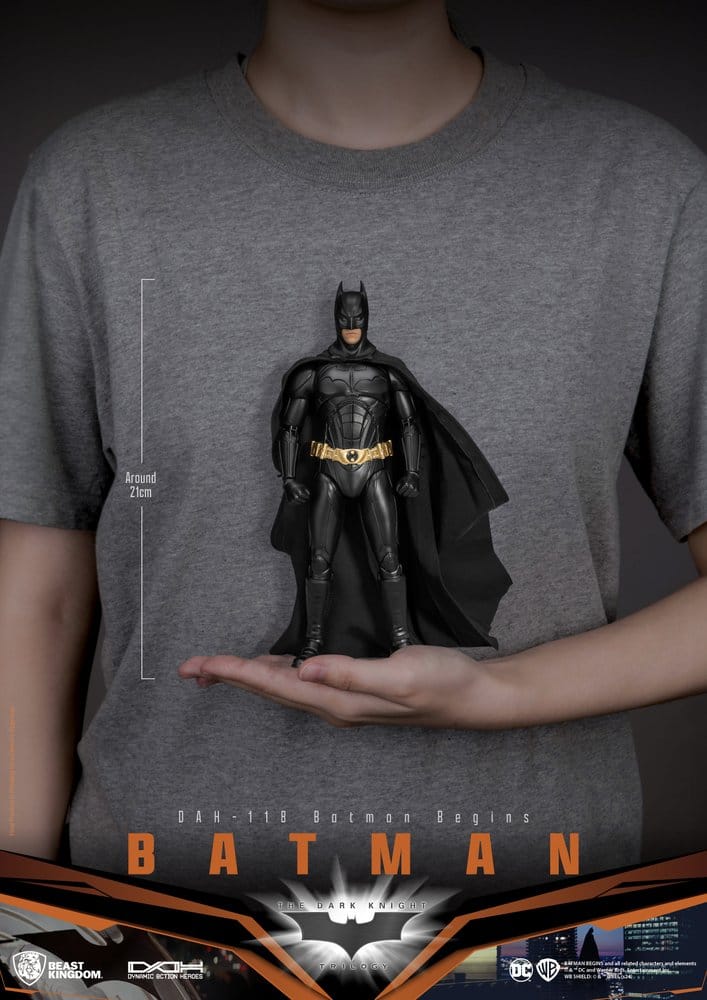 DC Comics Dynamic 8ction Heroes Figurine Batman (Batman Begins) 21 cm