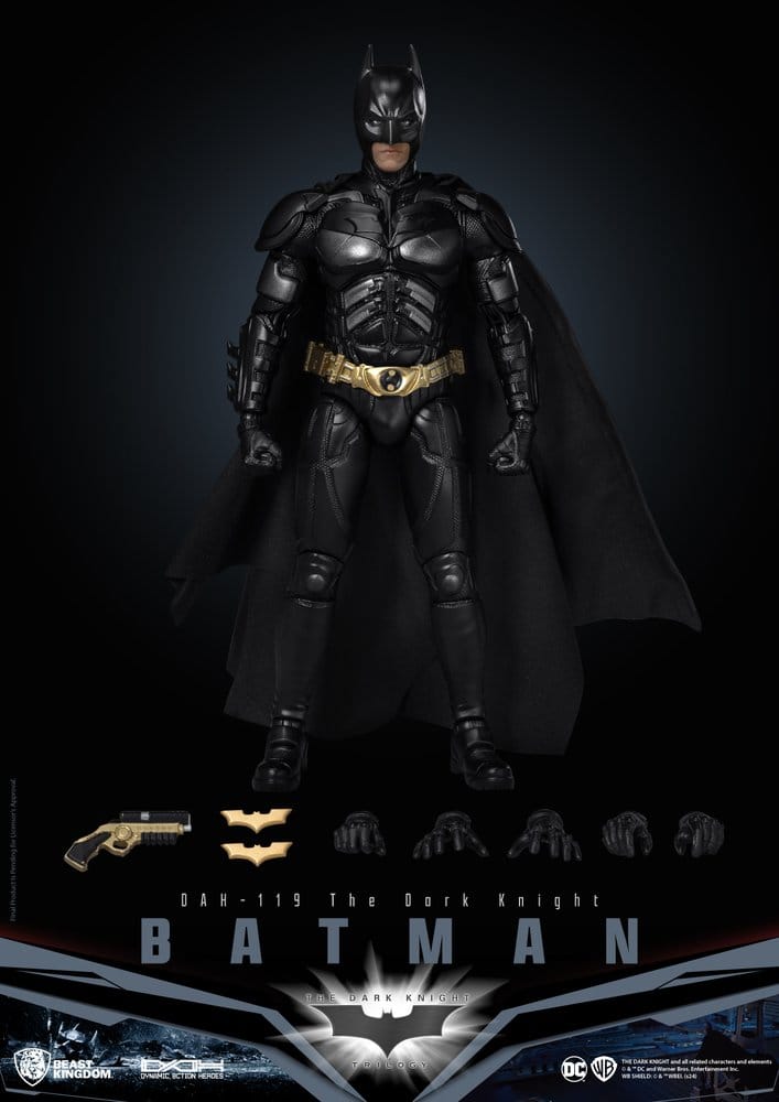 DC Comics Dynamic 8ction Heroes Figurine Batman (The Dark Knight) 21 cm