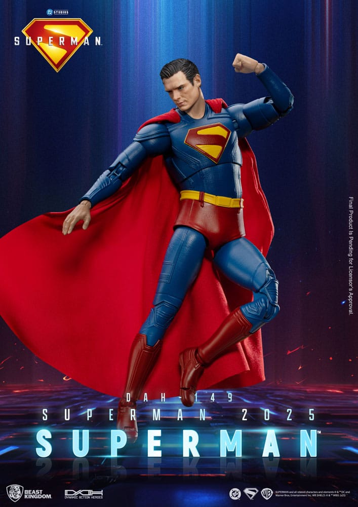 Superman (2025) figurine Superman & Krypto 21 cm