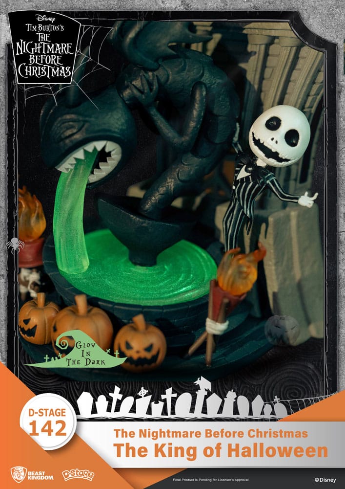 L´étrange Noël de Mr. Jack diorama PVC D-Stage The King of Halloween 15 cm