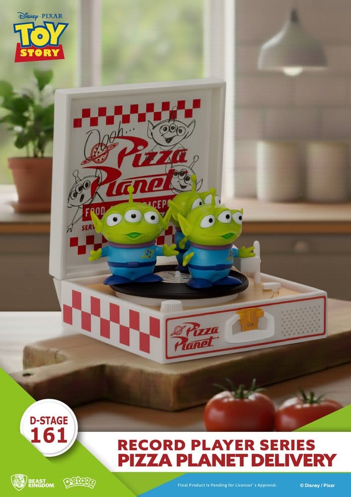 Toy Story Record Player Series Figurine en PVC Pizza Planet Delivery 12 cm