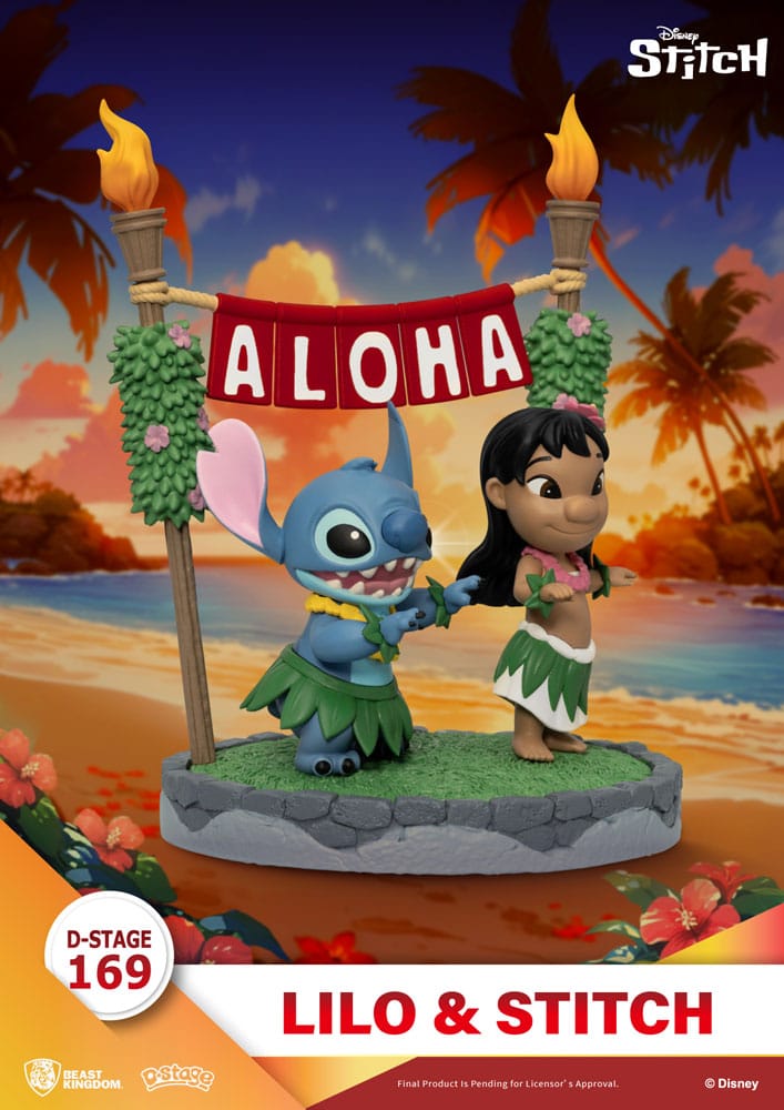 Lilo & Stitch diorama PVC D-Stage Lilo & Stitch 16 cm