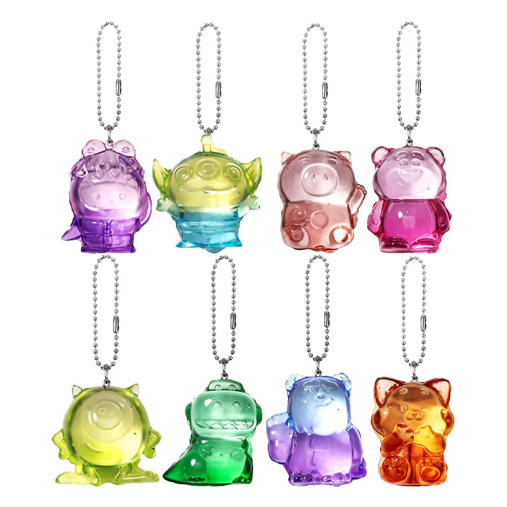 Pixar pack 8 porte-clés Sweet Treats Series 4 cm