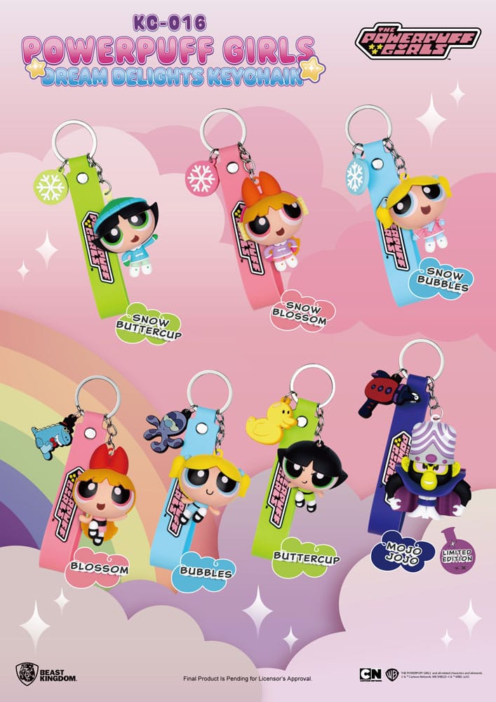 LiloThe Powerpuff Girls Keychain Blind Box Dream Delights 5 cm Sortiment (6)