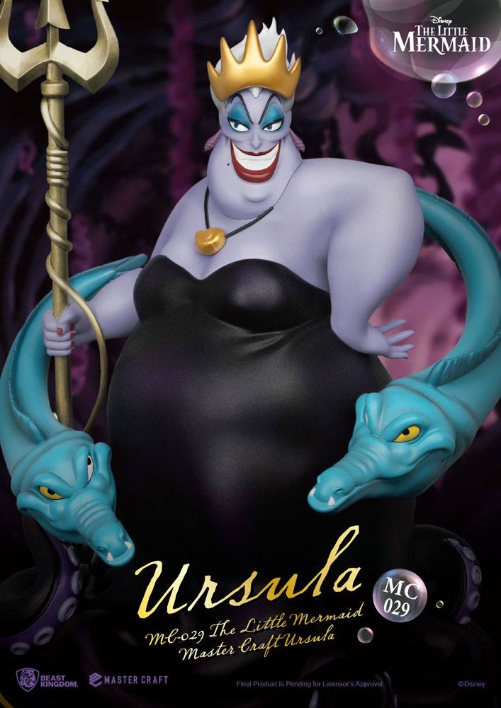 La Petite Sirène statuette Master Craft Ursula 41 cm