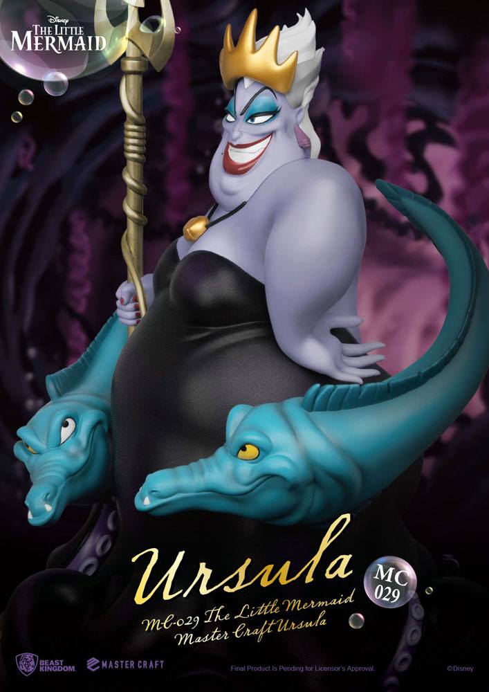 La Petite Sirène statuette Master Craft Ursula 41 cm