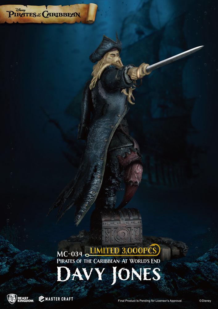 Pirates des Caraïbes : Jusqu'au bout du monde statuette Master Craft Davy Jones 42 cm