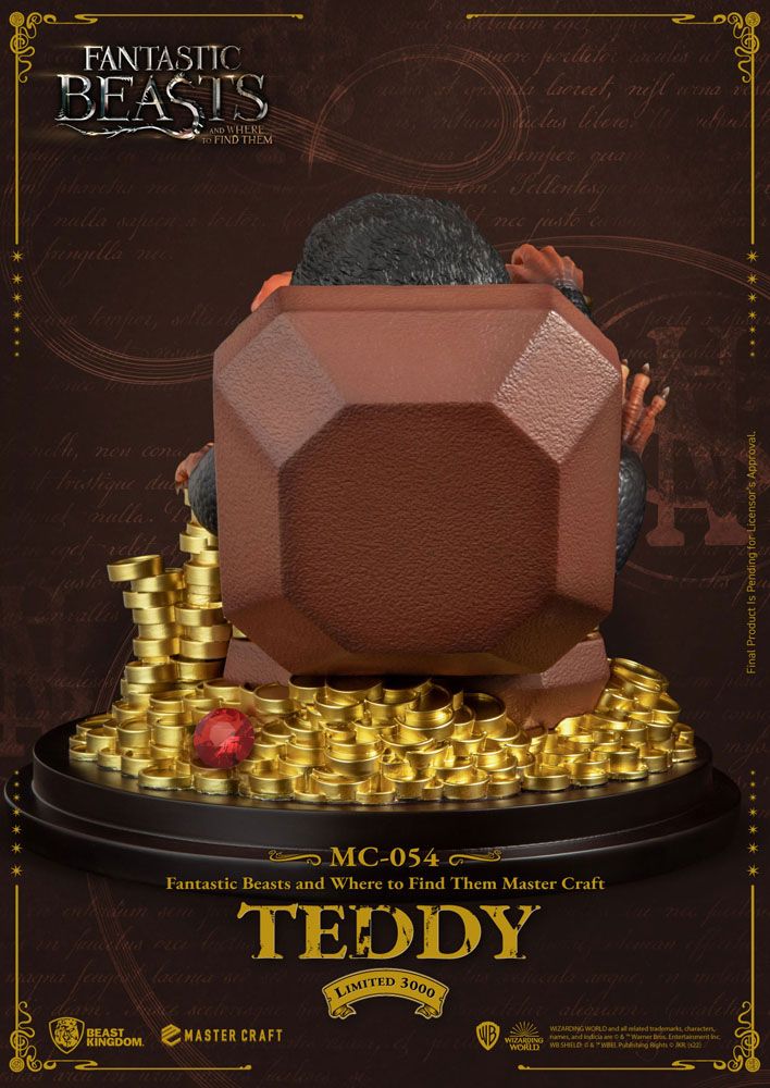 Les Animaux fantastiques statuette Master Craft Teddy 21 cm