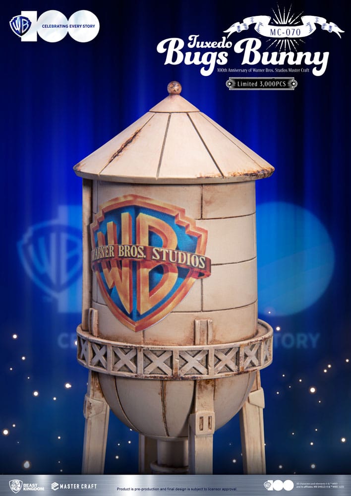 Warner Bros - MC-070 - 100th Anniversary of Warner Bros. Studios - Statue Bugs Bunny Tuxedo Master Craft