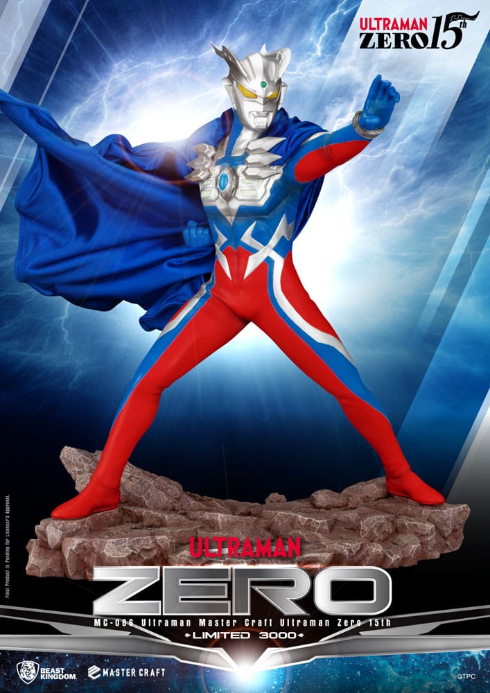 Ultraman statuette Master Craft Ultraman Zero 15th 41 cm