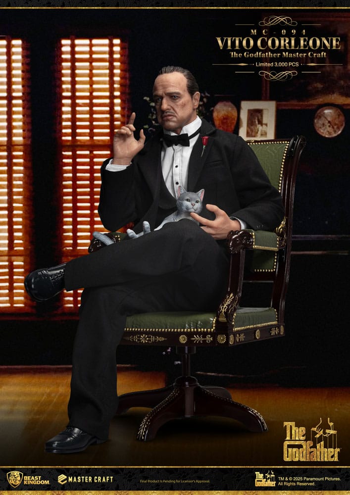 Le Parrain statuette Master Craft Vito Corleone 31 cm