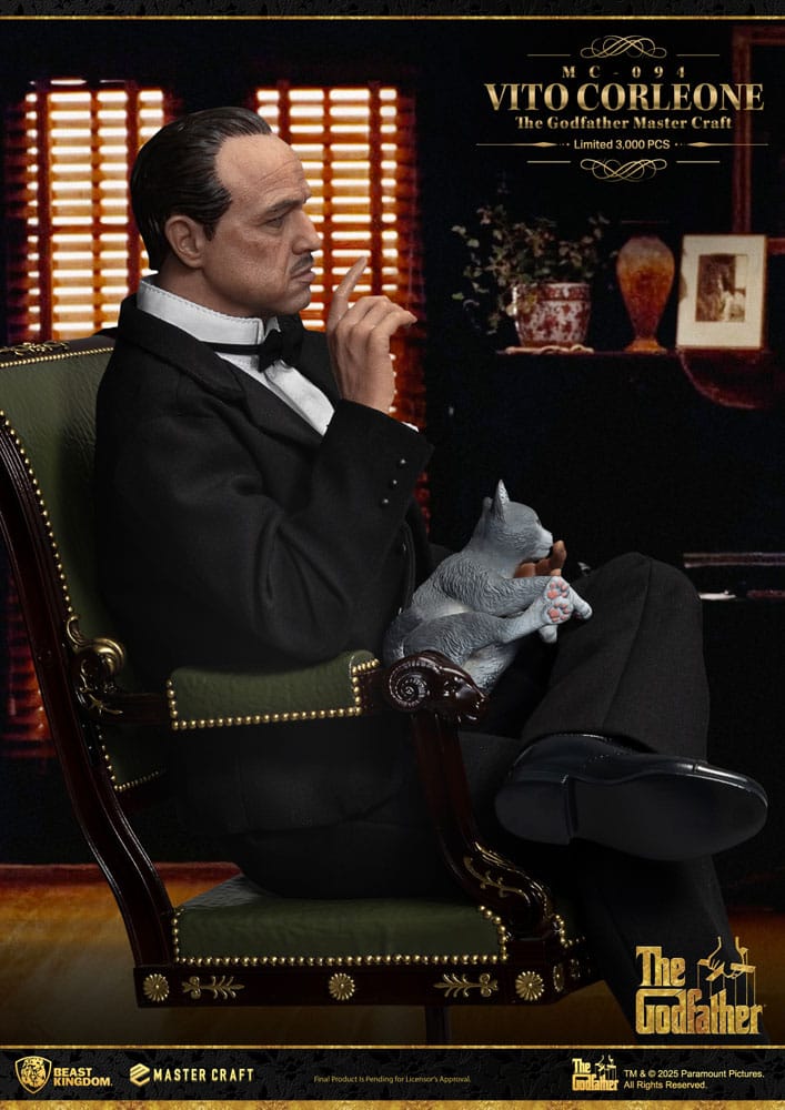 Le Parrain statuette Master Craft Vito Corleone 31 cm