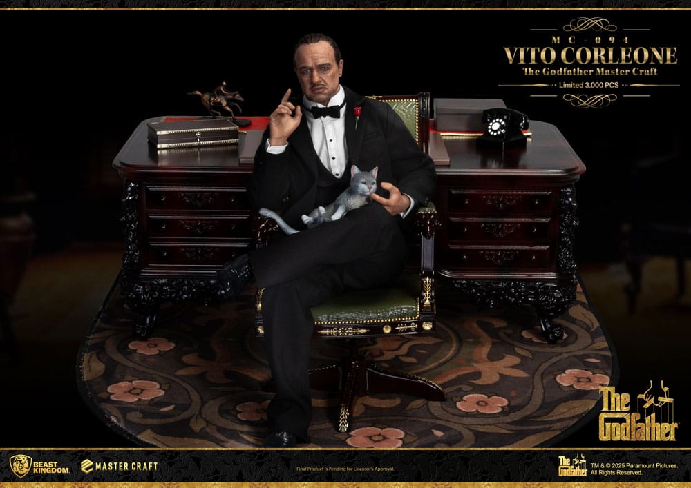 Le Parrain statuette Master Craft Vito Corleone 31 cm