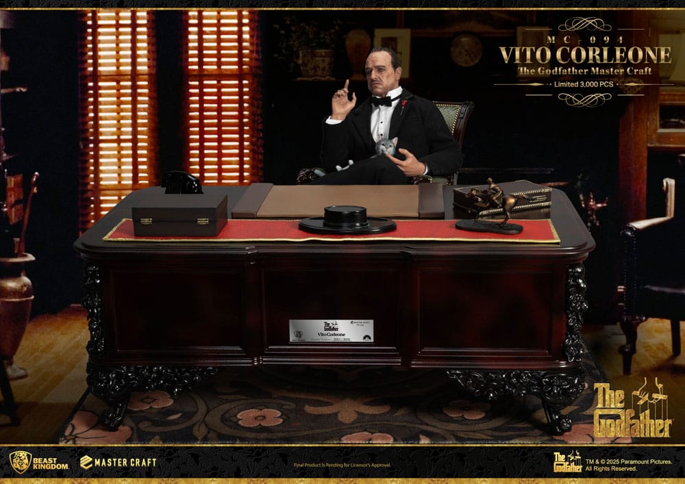 Le Parrain statuette Master Craft Vito Corleone 31 cm