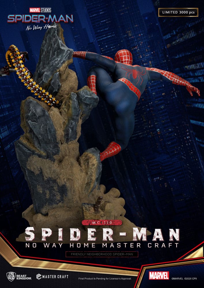 Spider-Man: No Way Homestatuette Master Craft Friendly Neighborhood Spider-Man 36 cm