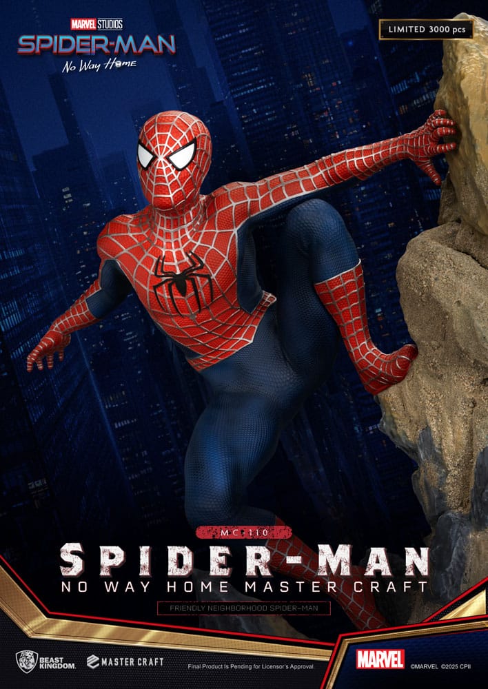 Spider-Man: No Way Homestatuette Master Craft Friendly Neighborhood Spider-Man 36 cm