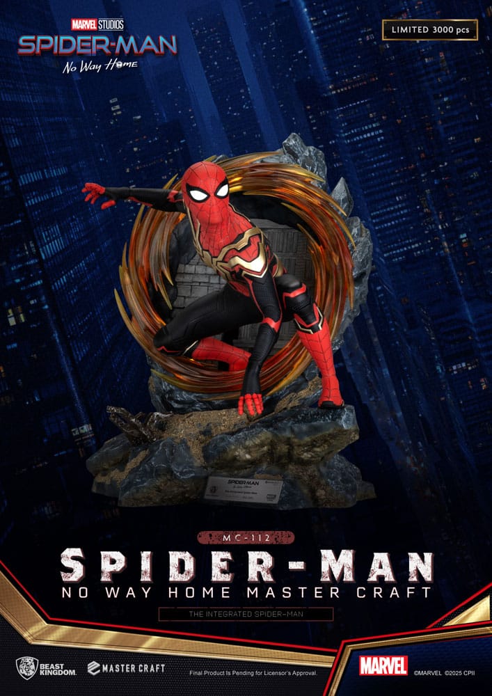 Spider-Man: No Way Homestatuette Master Craft The Integrated Spider-Man 31 cm