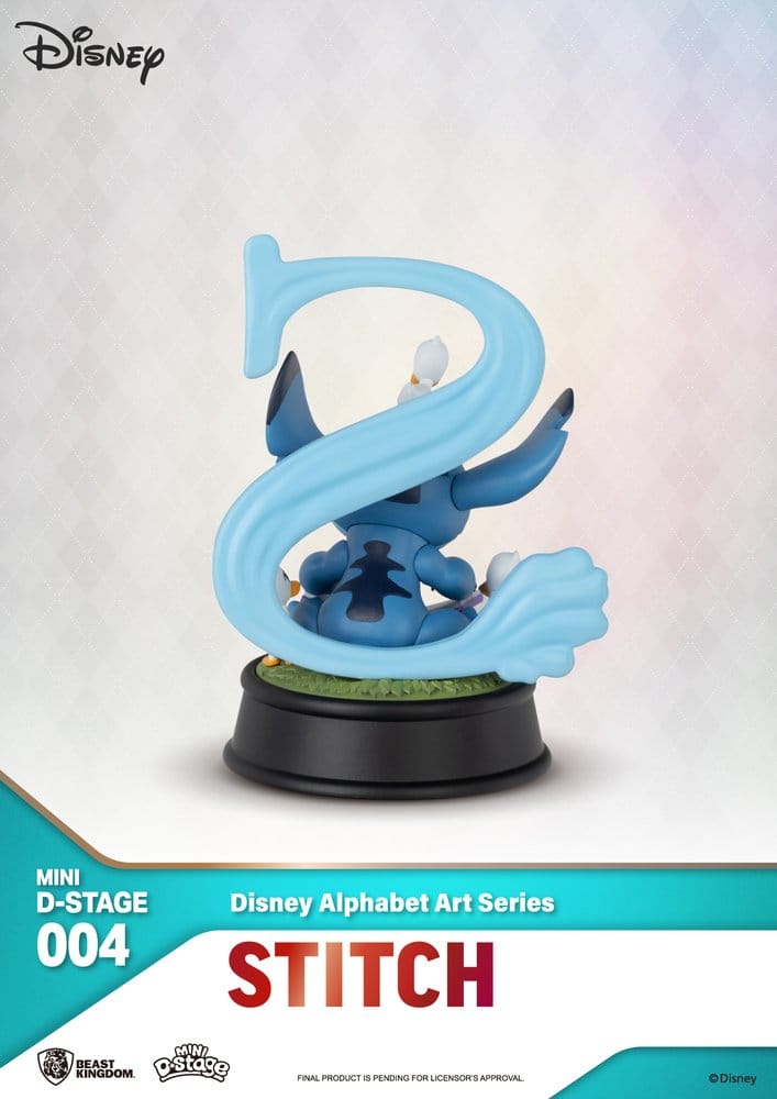 Disney pack 6 statuettes Mini Diorama Stage Alphabet Art 10 cm