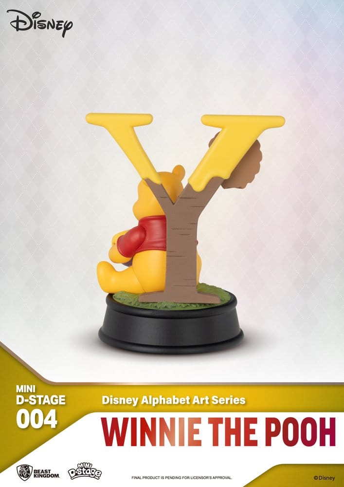 Disney pack 6 statuettes Mini Diorama Stage Alphabet Art 10 cm