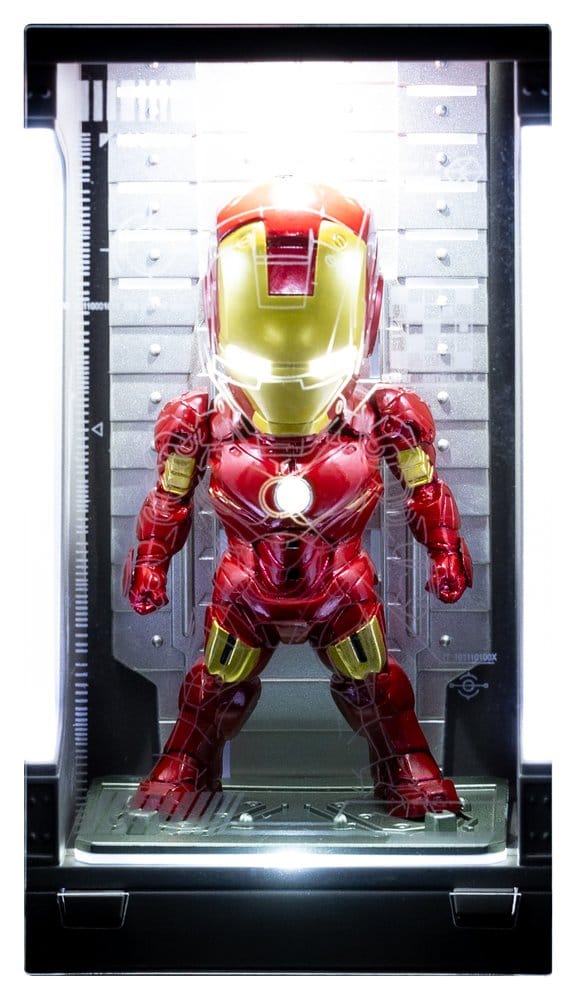 Marvel blind box assortiment Mini Egg Iron Man Hall of Armor figurines mini (6) 8 cm