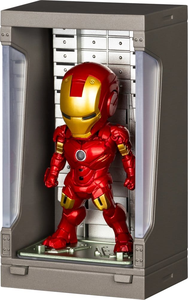 Marvel blind box assortiment Mini Egg Iron Man Hall of Armor figurines mini (6) 8 cm