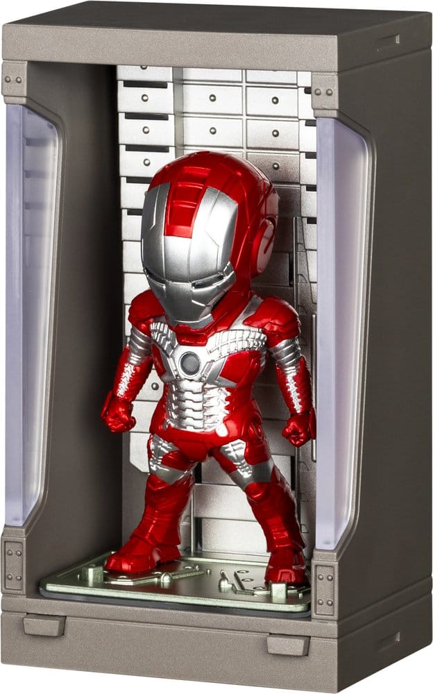 Marvel blind box assortiment Mini Egg Iron Man Hall of Armor figurines mini (6) 8 cm