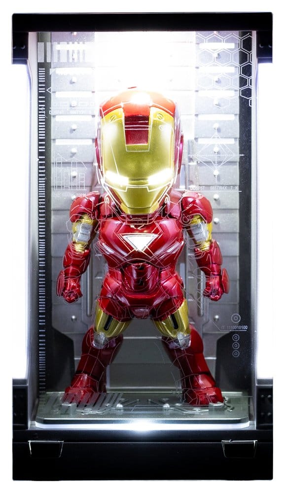 Marvel blind box assortiment Mini Egg Iron Man Hall of Armor figurines mini (6) 8 cm