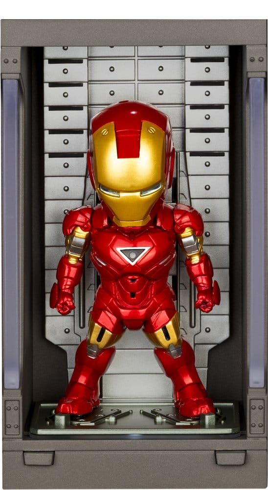Marvel blind box assortiment Mini Egg Iron Man Hall of Armor figurines mini (6) 8 cm
