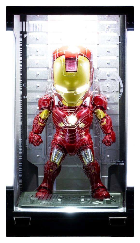 Marvel blind box assortiment Mini Egg Iron Man Hall of Armor figurines mini (6) 8 cm