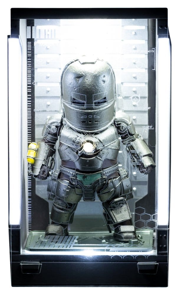 Marvel blind box assortiment Mini Egg Iron Man Hall of Armor figurines mini (6) 8 cm