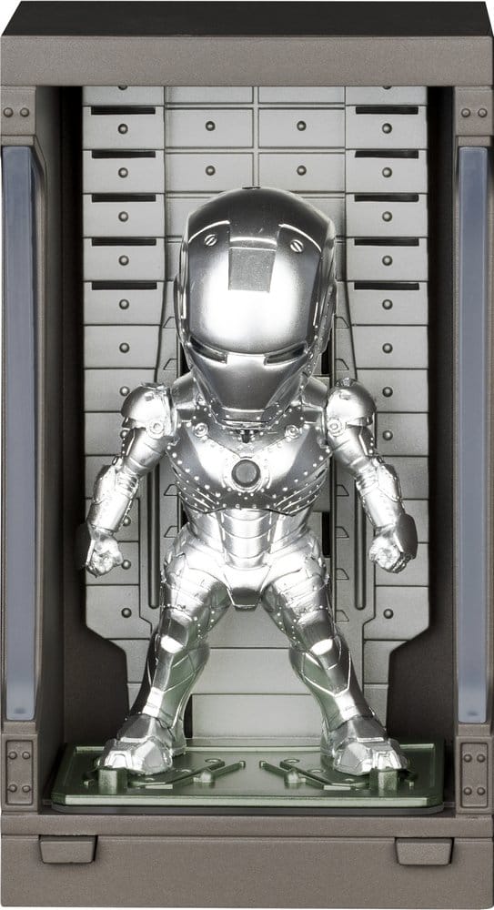 Marvel blind box assortiment Mini Egg Iron Man Hall of Armor figurines mini (6) 8 cm