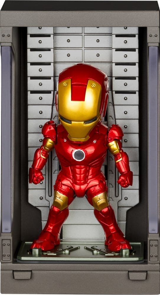 Marvel blind box assortiment Mini Egg Iron Man Hall of Armor figurines mini (6) 8 cm