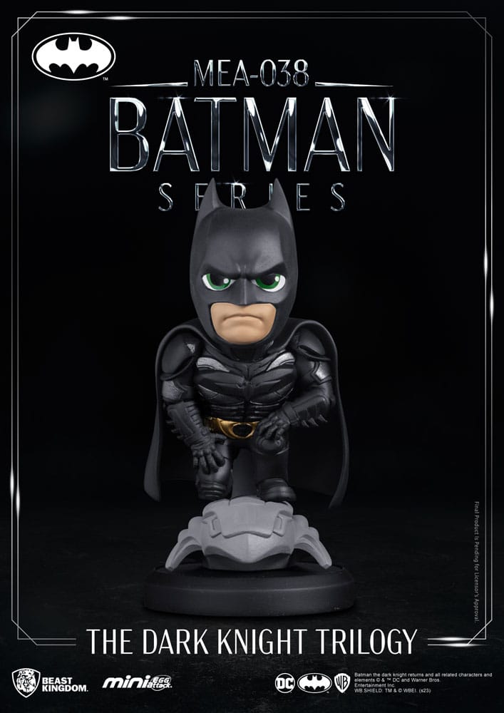 DC Comics figurine Mini Egg Attack The Dark Knight Trilogy Batman 8 cm