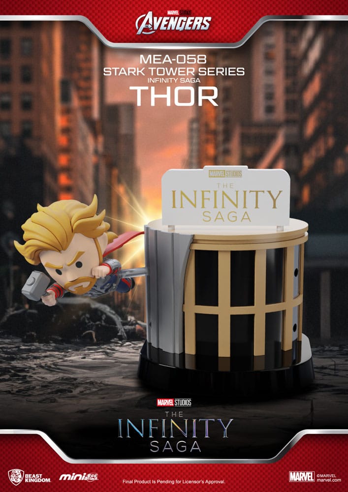 Marvel assortiment figurines Mini Egg Attack The Infinity Saga Stark Tower Series 12 cm (6)