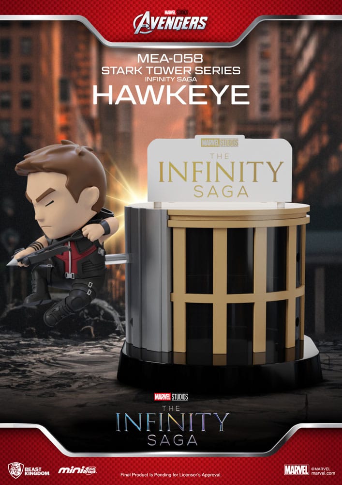 Marvel assortiment figurines Mini Egg Attack The Infinity Saga Stark Tower Series 12 cm (6)