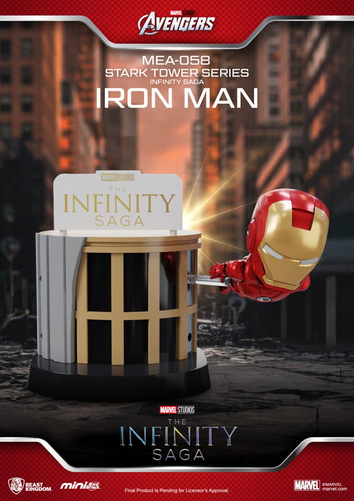 Marvel assortiment figurines Mini Egg Attack The Infinity Saga Stark Tower Series 12 cm (6)