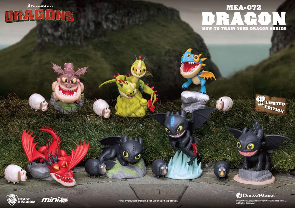 How to train your Dragon assortiment figurines Mini Egg Attack Blind Box Series 10 cm (6)