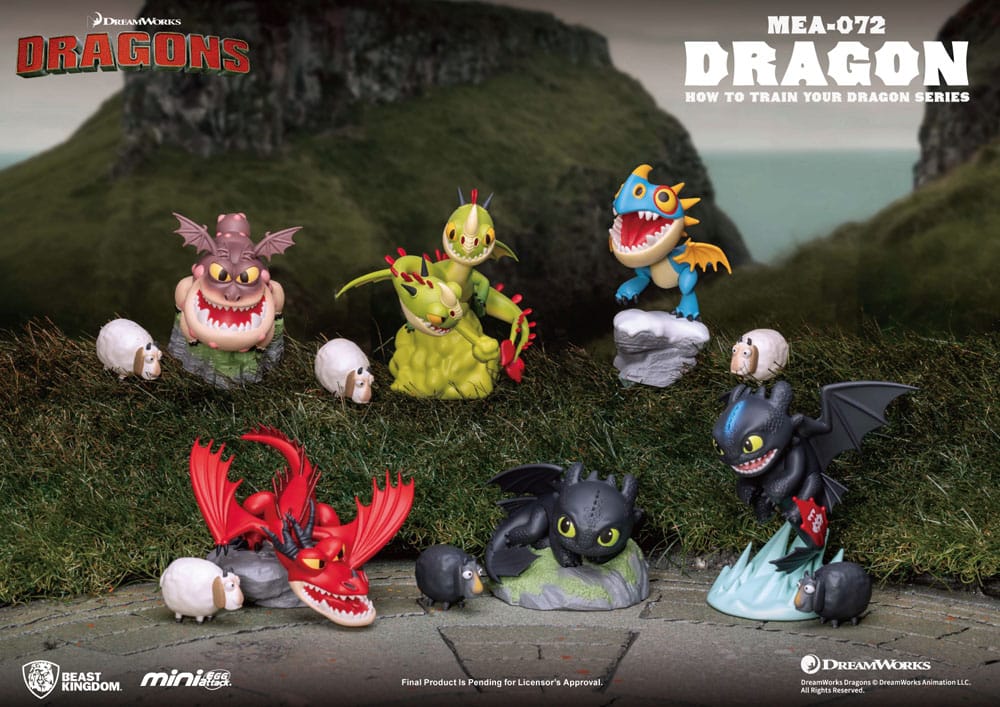 How to train your Dragon assortiment figurines Mini Egg Attack Blind Box Series 10 cm (6)