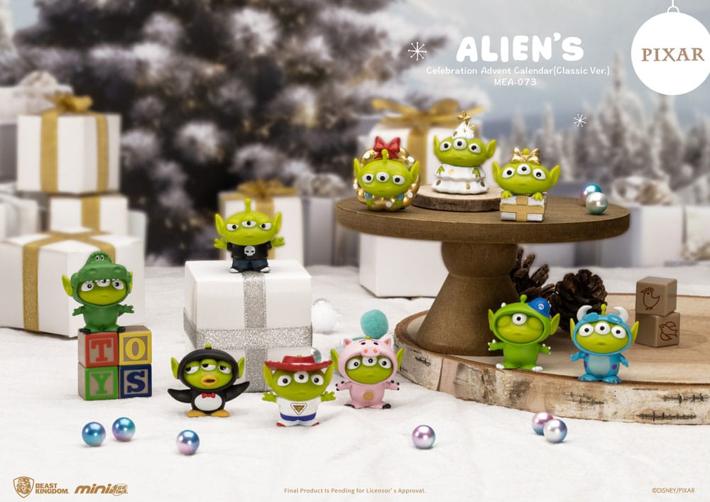 Toy Story calendrier de l'avent Mini Egg Attack Alien's celebration