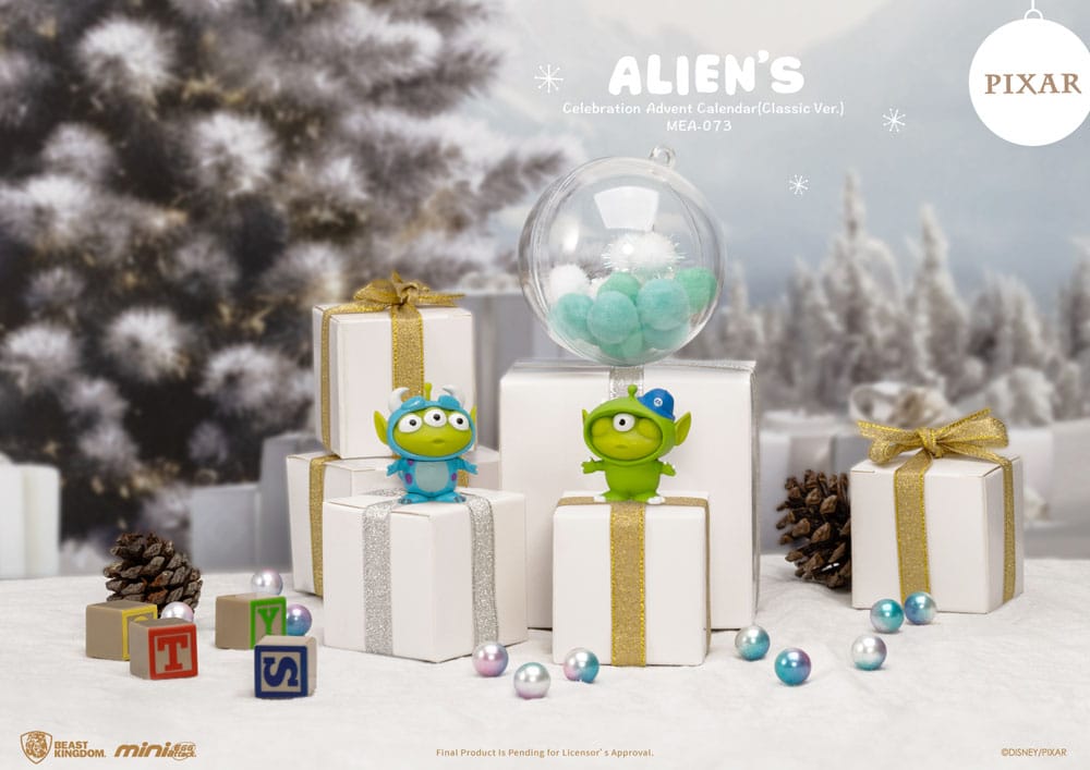 Toy Story calendrier de l'avent Mini Egg Attack Alien's celebration