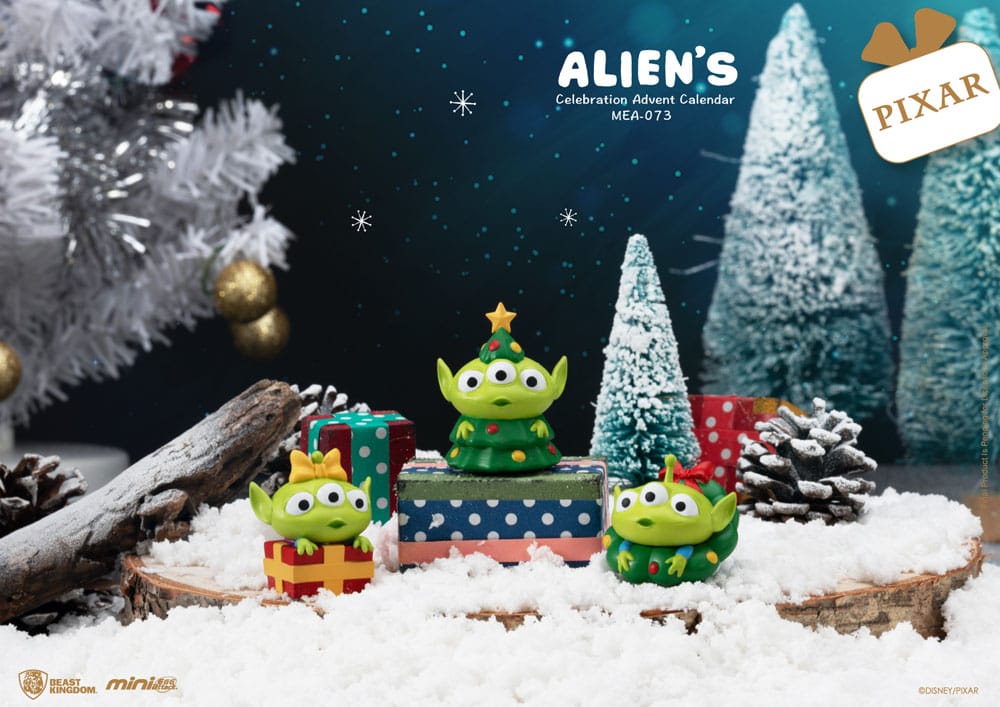 Toy Story calendrier de l'avent Mini Egg Attack Alien's celebration