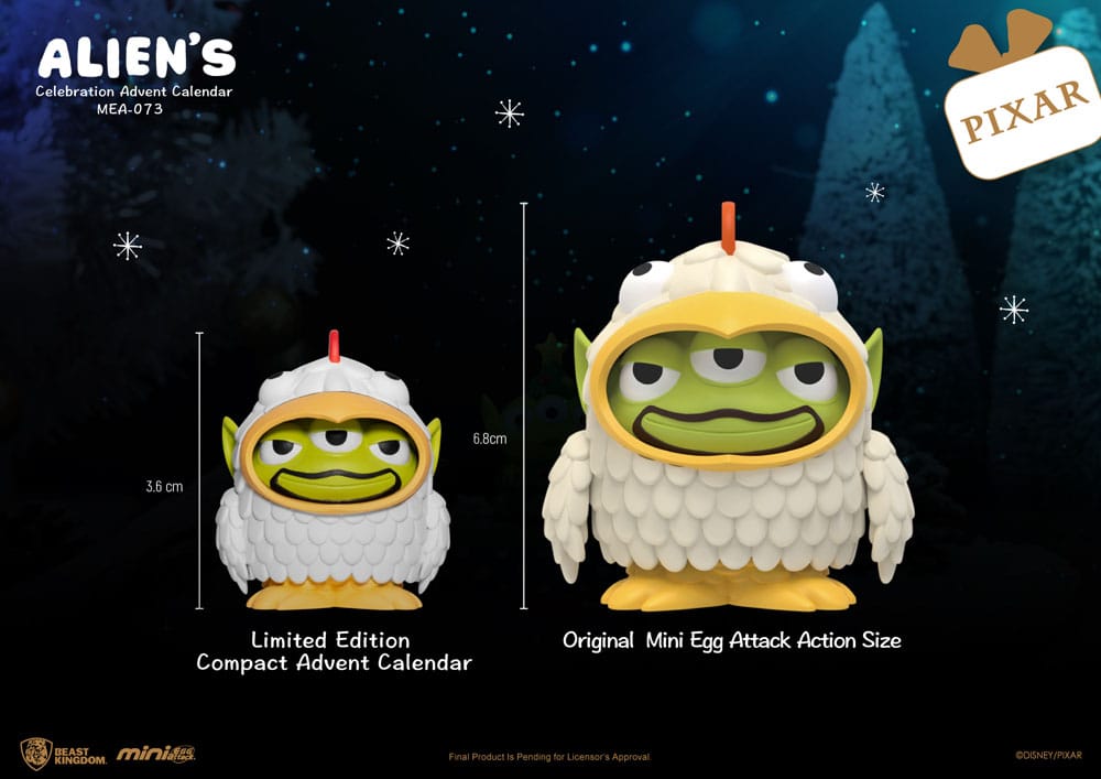 Toy Story calendrier de l'avent Mini Egg Attack Alien's celebration
