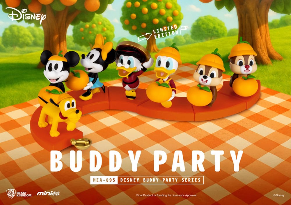 Disney Buddy Party series Figurines Blind Box (6)