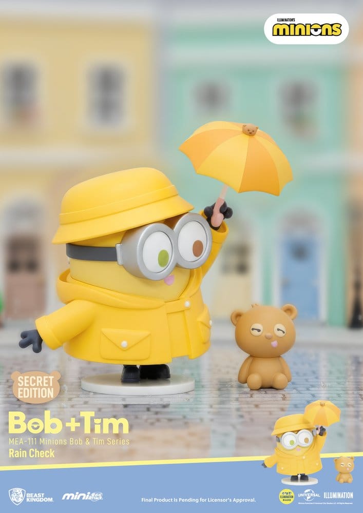 Minions assortiment figurines Mini Egg Attack Blind Box Minions bob & tim series 9 cm (6)