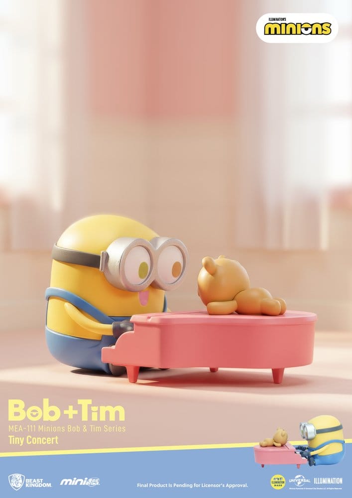 Minions assortiment figurines Mini Egg Attack Blind Box Minions bob & tim series 9 cm (6)