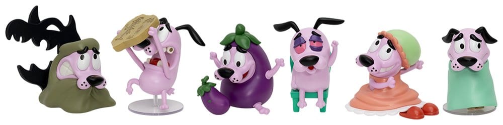 Courage, le chien froussard Mini Egg Attack blind box figurines assortiment 8 cm (6)